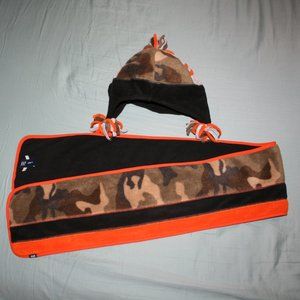 Gap Kids camo Hat and Scarf Set